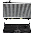 2-Piece Kit Radiator, 2.0L, 4Cyl, Includes (1) Radiator and (1) A/C Condenser
