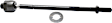 8-Piece Kit Front, Driver and Passenger Side, Lower Control Arms, Includes (2) Control Arm, (2) Steering Rack Boot, and (4) Tie Rod End