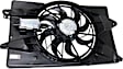 3-Piece Kit OE Replacement Radiator Fan, Single fan, Includes (1) Cooling Fan Assembly, (1) Radiator and (1) A/C Condenser
