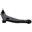 6-Piece Kit Front Suspension Kit, Includes (2) Control Arm, (2) Sway Bar Link, and (2) Tie Rod End