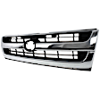 3-Piece Kit Front Bumper Trim, Chrome, Includes (1) Bumper Trim, (1) Grille Assembly and (1) Valance
