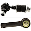 1999 Nissan Sentra - 4-Piece Kit Front, Driver and Passenger Side Sway Bar Link, FWD, Includes (2) Sway Bar Link and (2) Tie Rod End
