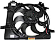 3-Piece Kit OE Replacement Radiator Fan, 1.2L, 4Cyl, Single fan, Includes (1) Cooling Fan Assembly, (1) Radiator and (1) A/C Condenser