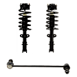 4-Piece Kit Front Suspension Kit, Includes (2) Loaded Strut and (2) Sway Bar Link