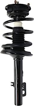 4-Piece Kit Front, Driver and Passenger Side Fully Loaded Strut, AWD, Includes (2) Shock Absorber and Strut Assembly and (2) Control Arm