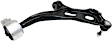 4-Piece Kit Front, Driver and Passenger Side Fully Loaded Strut, AWD, Includes (2) Shock Absorber and Strut Assembly and (2) Control Arm