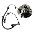 2-Wheel Set Rear, Driver and Passenger Side Wheel Hub, 5 Lugs, With Bearing, Includes (2) Sway Bar Link and (2) Wheel Hub