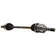 4-Piece Kit Front, Driver and Passenger Side Axle Assembly - New 4-Piece Kit, includes (2) Axle Assembly and (2) Wheel Hub
