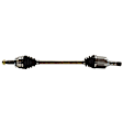 4-Piece Kit Front, Driver and Passenger Side Axle Assembly - New 4-Piece Kit, includes (2) Axle Assembly and (2) Wheel Hub