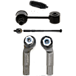 8-Piece Kit Front Suspension Kit, Includes (2) Steering Rack Boot, (2) Sway Bar Link, and (4) Tie Rod End
