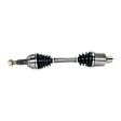 2-Piece Kit Front, Passenger Side Axle Assembly - New 2-Piece Kit, includes (1) Axle Assembly and (1) Wheel Hub