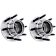 2-Wheel Set Wheel Hub, 8 Lugs, With Bearing, 4WD, Includes (2) Wheel Hub and (2) Sway Bar Link