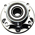2-Wheel Set Front, Driver and Passenger Side Wheel Hub, 5 Lugs, With Bearing,, 3.5L, 6Cyl, Includes (2) Wheel Hub and (2) Ball Joint
