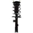 6-Piece Kit Front, Driver and Passenger Side Fully Loaded Strut, Includes (2) Loaded Strut, (2) Sway Bar Link, and (2) Tie Rod End
