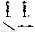 6-Piece Kit Front Suspension Kit, Includes (4) Shock Absorber and Strut Assembly and (2) Sway Bar Link