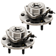 4-Piece Kit Front Axle Assembly - New 4-Piece Kit 4WD, 5.6L, 8Cyl, Includes (2) Axle Assembly and (2) Wheel Hub
