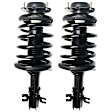 4-Piece Kit Front Fully Loaded Strut, FWD, Includes (2) Sway Bar Link and (2) Shock Absorber and Strut Assembly