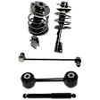 8-Piece Kit Front and Rear, Driver and Passenger Side Shock and Fully Loaded Strut, Includes (4) Shock Absorber and Strut Assembly and (4) Sway Bar Link