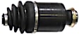 6-Piece Kit Axle Assembly, New, includes (2) Axle Assembly, (2) Wheel Bearing, and (2) Wheel Hub