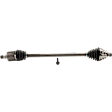4-Piece Kit Front, Driver and Passenger Side Axle Assembly - New 4-Piece Kit FWD, includes (2) Axle Assembly and (2) Wheel Hub