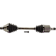 4-Piece Kit Front, Driver and Passenger Side Axle Assembly - New 4-Piece Kit FWD, includes (2) Axle Assembly and (2) Wheel Hub