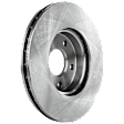 2-Wheel Set Front Brake Disc and Pad Kit, Plain Surface 277.88 mm, Includes (2) Brake Disc and (1) Brake Pad Set