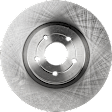 2018 Ford Transit Connect Titanium - 8-Piece Kit Front and Rear Brake Disc and Pad Kit, Plain Surface, 5 Lugs, Organic, Production Date From May 28, 2018; Except Tire Repair Service Kit, 2.5L 4Cyl, Pro-Line Series  Includes (4) Brake Disc and (2) Brake Pad Set