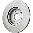 2018 Ford Transit Connect Titanium - 8-Piece Kit Front and Rear Brake Disc and Pad Kit, Plain Surface, 5 Lugs, Organic, Production Date From May 28, 2018; Except Tire Repair Service Kit, 2.5L 4Cyl, Pro-Line Series  Includes (4) Brake Disc and (2) Brake Pad Set