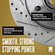 2013 Nissan Altima - 4-Piece Kit Front Brake Disc and Pad Kit, Cross-drilled and Slotted, Sedan, 3.5L 6Cyl, Pro-Line Series  Includes (2) Brake Disc and (1) Brake Pad Set
