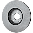 4-Wheel Set Front and Rear Brake Disc and Pad Kit, Plain Surface 5 Lugs Front-320.04 mm/Rear-307.59 mm Ceramic Pro-Line Series, Includes (4) Brake Disc and (2) Brake Pad Set