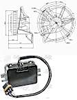 2001 Buick LeSabre - 2-Piece Kit Blower Motor, Original Without Cooling Tube