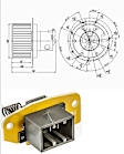 1995 Ford F-250 - 2-Piece Kit Blower Motor, With Manual Air Conditioning Controls,  Resistor