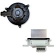 KIT-201009-329 2-Piece Kit Blower Motor, Includes (1) Blower Motor and (1) Blower Motor Resistor