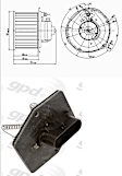 1997 Chevrolet Tahoe - 2-Piece Kit Blower Motor