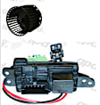 1999 Chevrolet C2500 Suburban - 2-Piece Kit Blower Motor, With Air Conditioning, Includes (1) Blower Motor and (1) Blower Motor Resistor