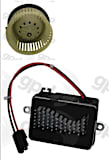 2001 Chevrolet Suburban 1500 - 2-Piece Kit Blower Motor, Includes (1) Blower Motor and (1) Blower Motor Resistor
