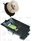 2008-2012 Volkswagen Jetta City - 2-Piece Kit Blower Motor, Includes (1) Blower Motor and (1) Blower Motor Resistor