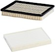 KIT-210124-01 2-Piece Kit Performance Replacement Dry Air Filter PurolatorONE, Includes (1) Air Filter and (1) Cabin Air Filter