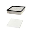 KIT-210124-16 2-Piece Kit Performance Replacement Dry Air Filter PurolatorONE, Includes (1) Air Filter and (1) Cabin Air Filter