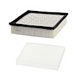 KIT-210124-36 2-Piece Kit Performance Replacement Dry Air Filter PurolatorONE, Includes (1) Air Filter and (1) Cabin Air Filter