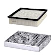 KIT-210124-39 2-Piece Kit Performance Replacement Dry Air Filter PurolatorONE, Includes (1) Air Filter and (1) Cabin Air Filter