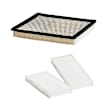 KIT-210124-48 2-Piece Kit Performance Replacement Dry Air Filter PurolatorONE, Includes (1) Air Filter and (1) Cabin Air Filter