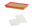 KIT-210124-51 2-Piece Kit Performance Replacement Dry Air Filter PurolatorONE, Includes (1) Air Filter and (1) Cabin Air Filter