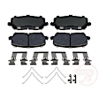 2016 Honda Pilot - 2-Wheel Set Brake Disc and Pad Kit, 329 mm, 3.5L 6Cyl, R-Line Series Includes (2) Disc and (1) Pad Set
