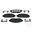 2007 Jeep Grand Cherokee - 4-Wheel Set Front and Rear Brake Disc and Pad Kit, Front-328.17 mm/Rear-320.04 mm, OE Equipped with Ceramic Pads, 5.7L 8Cyl, Element3 EHT Series Includes (2) Disc and (1) Pad Set