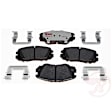 KIT-210513-1240 4-Wheel Set Brake Disc and Pad Kit, Front-295.91 mm/Rear-292.1 mm Element3 EHT Series, Includes (4) Brake Disc and (2) Brake Pad Set