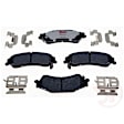 KIT-210513-1271 4-Wheel Set Brake Disc and Pad Kit, Front-266.7 mm/Rear-294.89 mm Element3 EHT Series, Includes (4) Brake Disc and (2) Brake Pad Set
