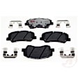 2017 Hyundai Accent - 4-Wheel Set Front and Rear Brake Disc and Pad Kit, Front-255.78 mm/Rear-262.13 mm, 1.6L 4Cyl, Element3 EHT Series Includes (2) Disc and (1) Pad Set