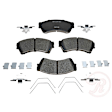2009 Ford Fusion - 4-Wheel Set Brake Disc and Pad Kit, Front-298.96 mm/Rear-279.91 mm, 3.0L 6Cyl, R-Line Series  Includes (2) Disc and (1) Pad Set