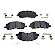 2014 Jeep Compass - 4-Wheel Set Brake Disc and Pad Kit, Front-294.13 mm/Rear-302.01 mm, 2.0L 4Cyl, R-Line Series Includes (2) Disc and (1) Pad Set